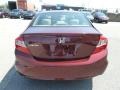 Crimson Pearl - Civic LX Sedan Photo No. 4