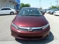 Crimson Pearl - Civic LX Sedan Photo No. 8