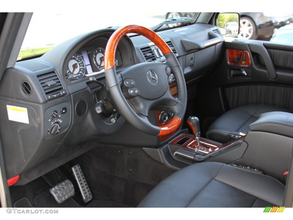 designo Black Interior 2011 Mercedes-Benz G 55 AMG Photo #64783134