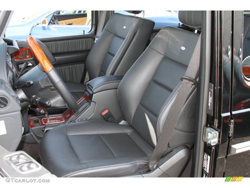 designo Black Interior 2011 Mercedes-Benz G 55 AMG Photo #64783152