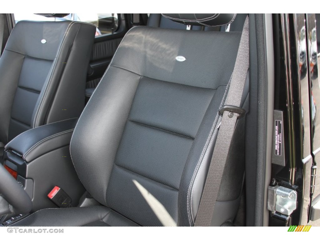 designo Black Interior 2011 Mercedes-Benz G 55 AMG Photo #64783182