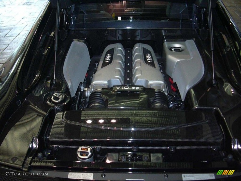 2010 Audi R8 5.2 FSI quattro 5.2 Liter FSI DOHC 40-Valve VVT V10 Engine Photo #64783461