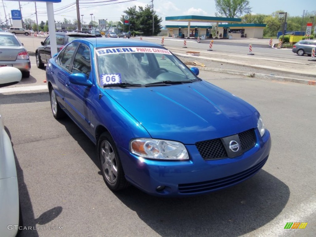 Sapphire Blue Metallic Nissan Sentra