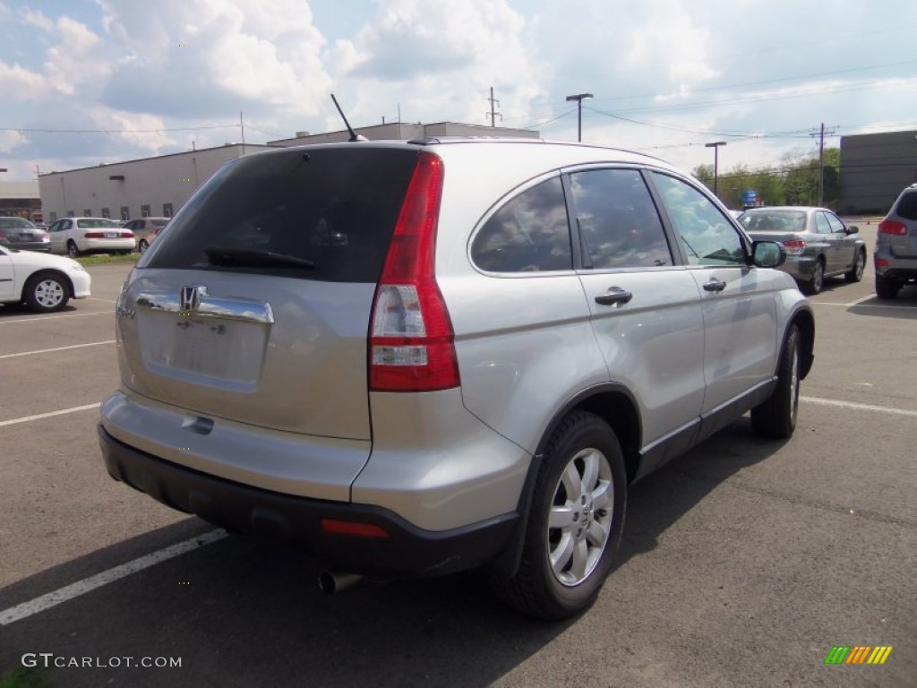 2009 CR-V EX 4WD - Alabaster Silver Metallic / Black photo #3