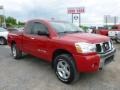 2006 Red Alert Nissan Titan SE King Cab 4x4  photo #1