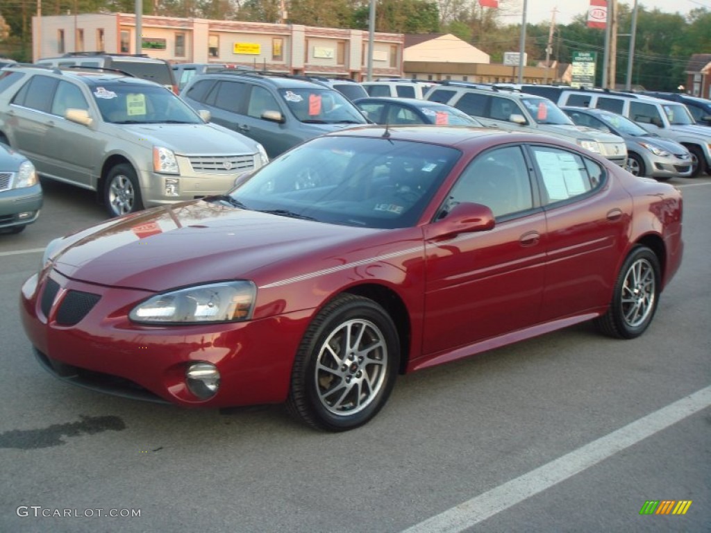 2004 Grand Prix GTP Sedan - Sport Red Metallic / Dark Pewter photo #7