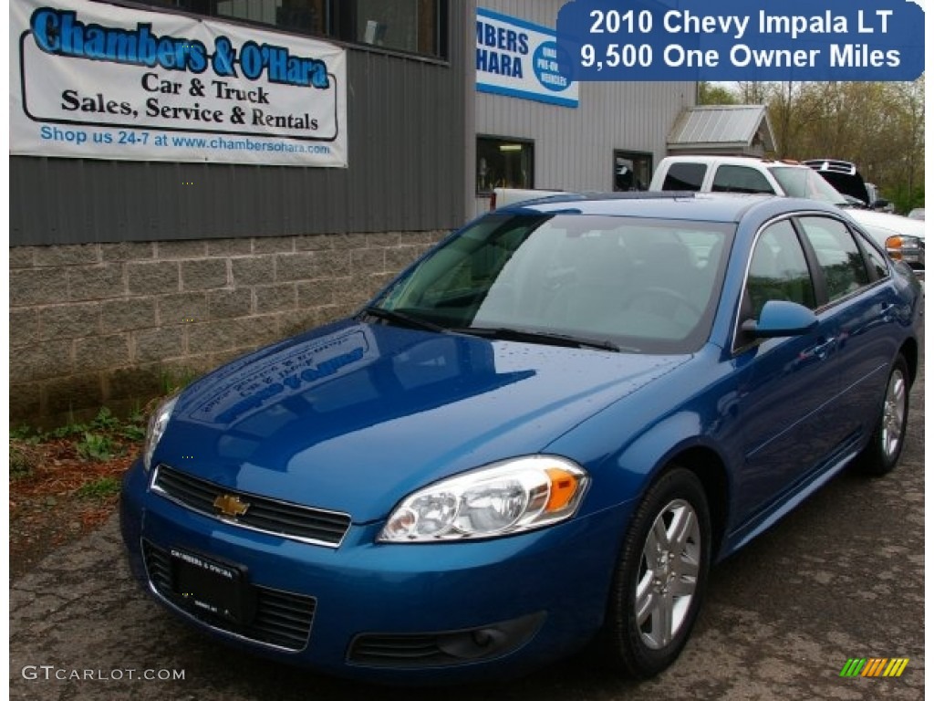 2010 Impala LT - Aqua Blue Metallic / Gray photo #1