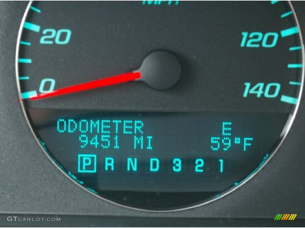 2010 Impala LT - Aqua Blue Metallic / Gray photo #6
