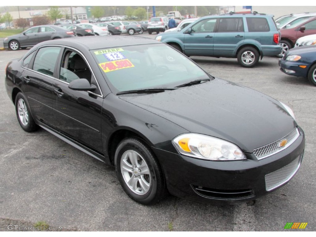 Black 2012 Chevrolet Impala LS Exterior Photo #64787613