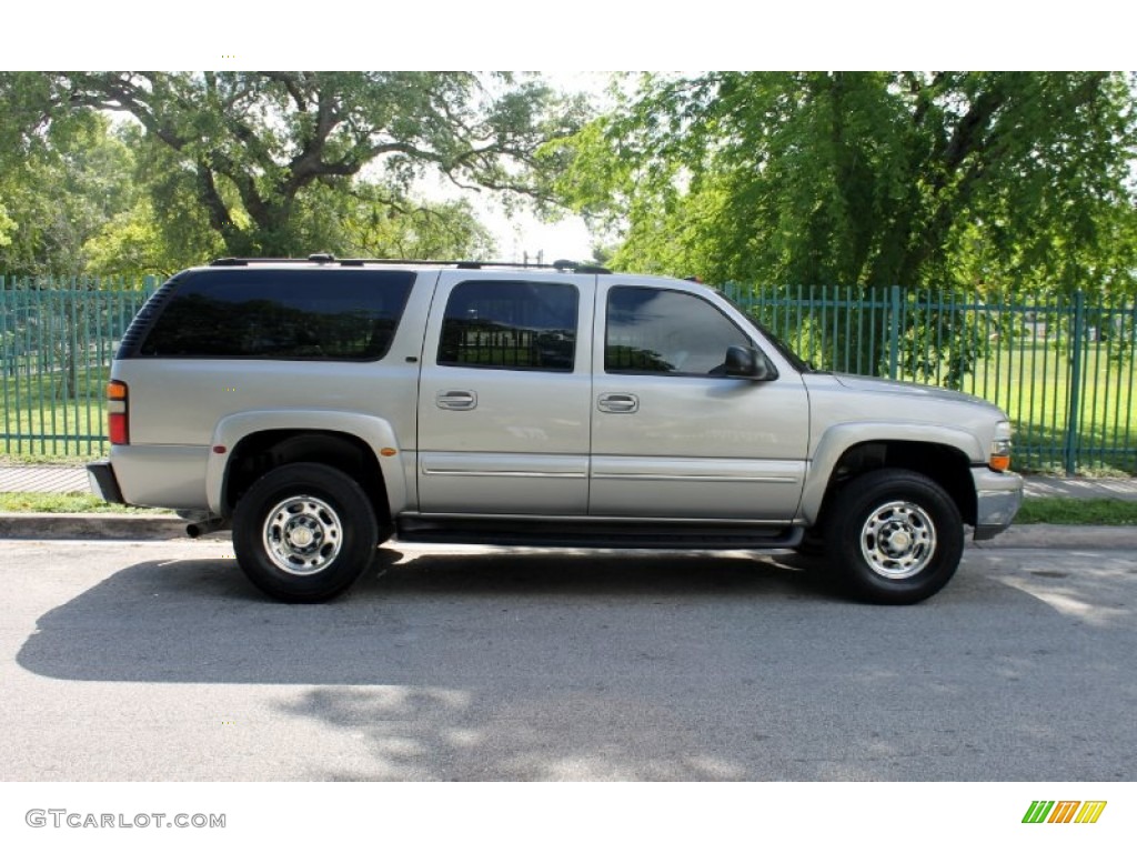 2004 Suburban K2500 LT 4x4 - Sandalwood Metallic / Gray/Dark Charcoal photo #6