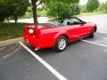 2008 Torch Red Ford Mustang V6 Deluxe Convertible  photo #7