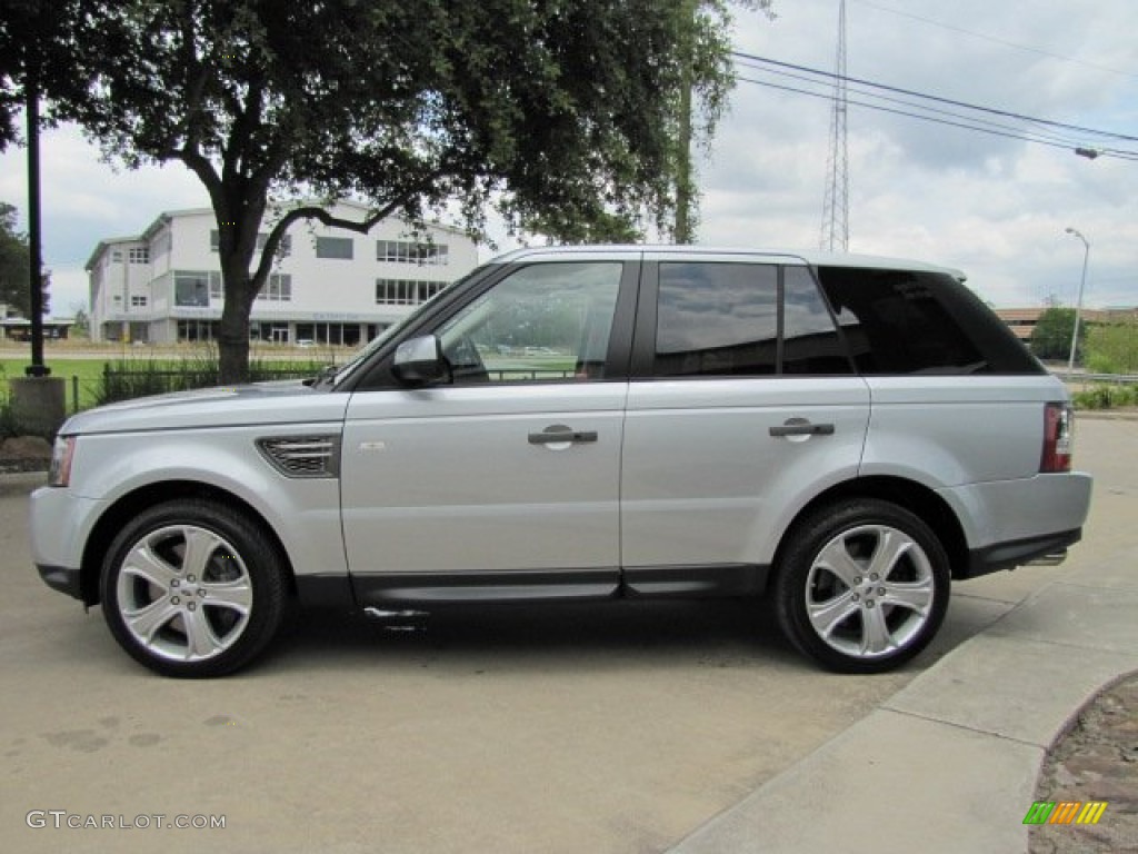 Zermatt Silver 2010 Land Rover Range Rover Sport Supercharged Exterior Photo #64789950