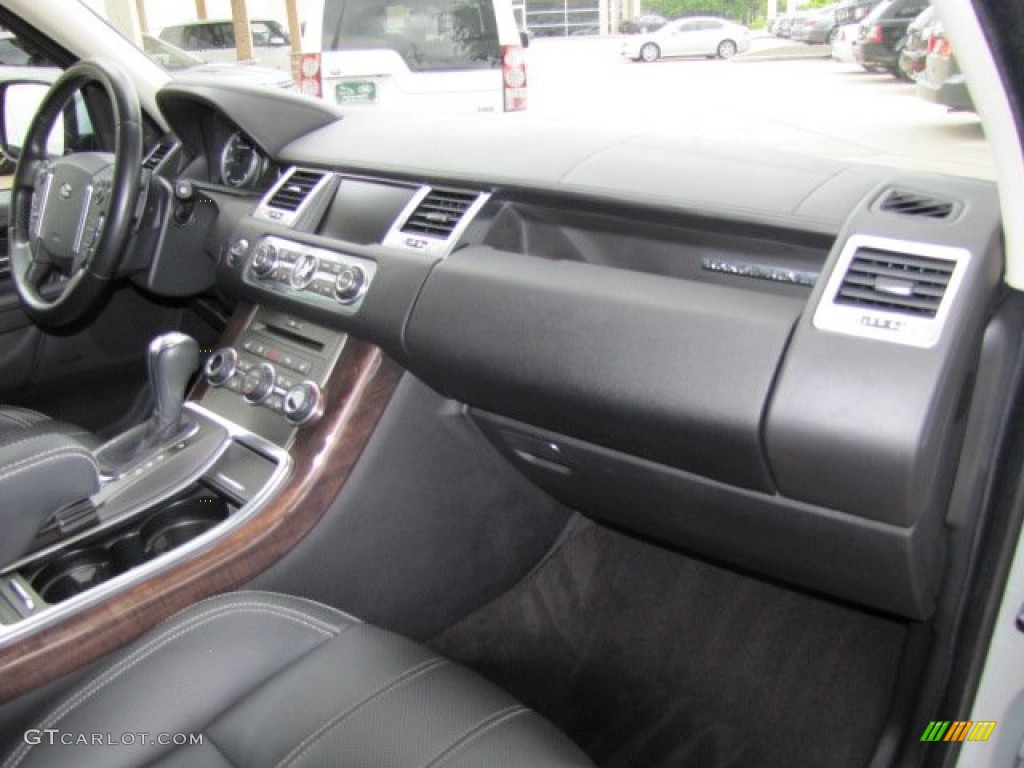 2010 Land Rover Range Rover Sport Supercharged Ebony/Lunar Stitching Dashboard Photo #64790100