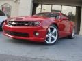 2011 Victory Red Chevrolet Camaro SS Convertible  photo #2