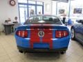 2010 Grabber Blue Ford Mustang Shelby GT500 Coupe  photo #4