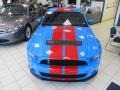 2010 Grabber Blue Ford Mustang Shelby GT500 Coupe  photo #5