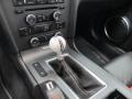 2010 Ford Mustang Charcoal Black/Red Interior Transmission Photo