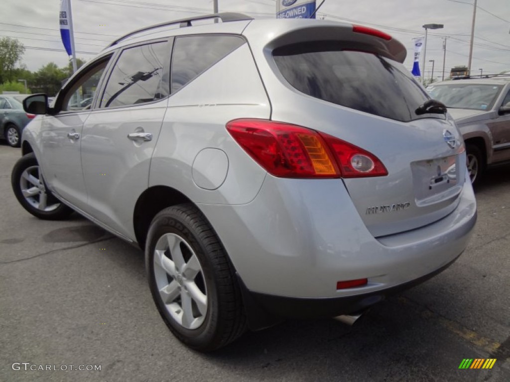 2009 Murano S AWD - Brilliant Silver Metallic / Beige photo #3