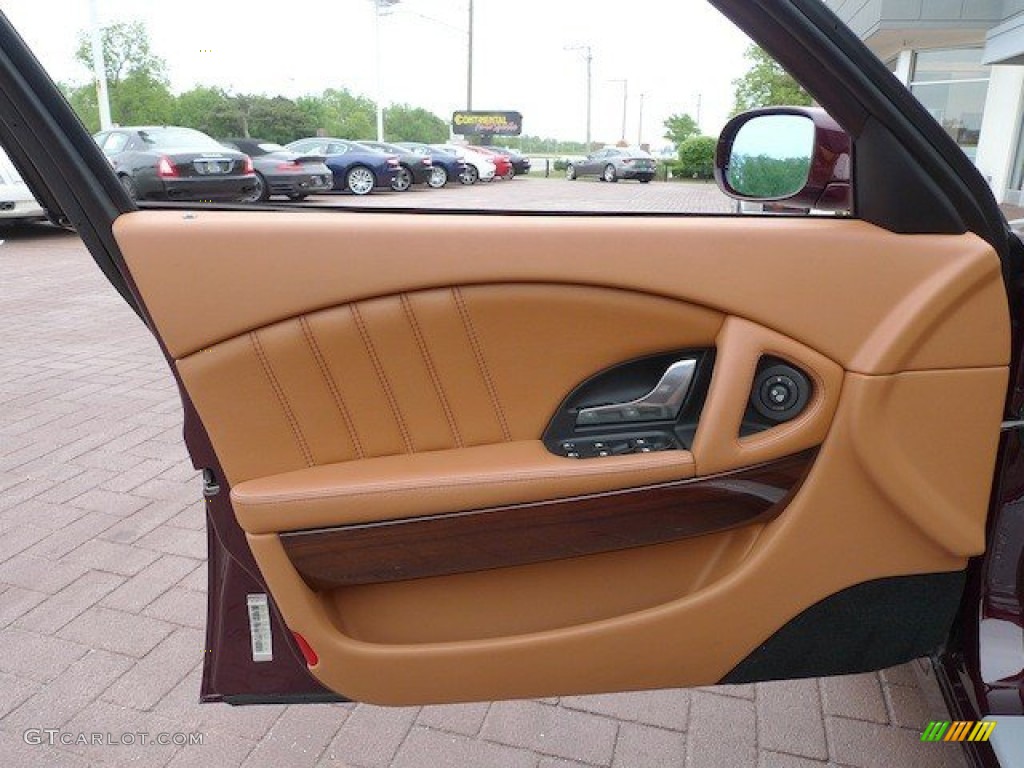 2007 Maserati Quattroporte Standard Quattroporte Model Cuoio Sella Door Panel Photo #64792410