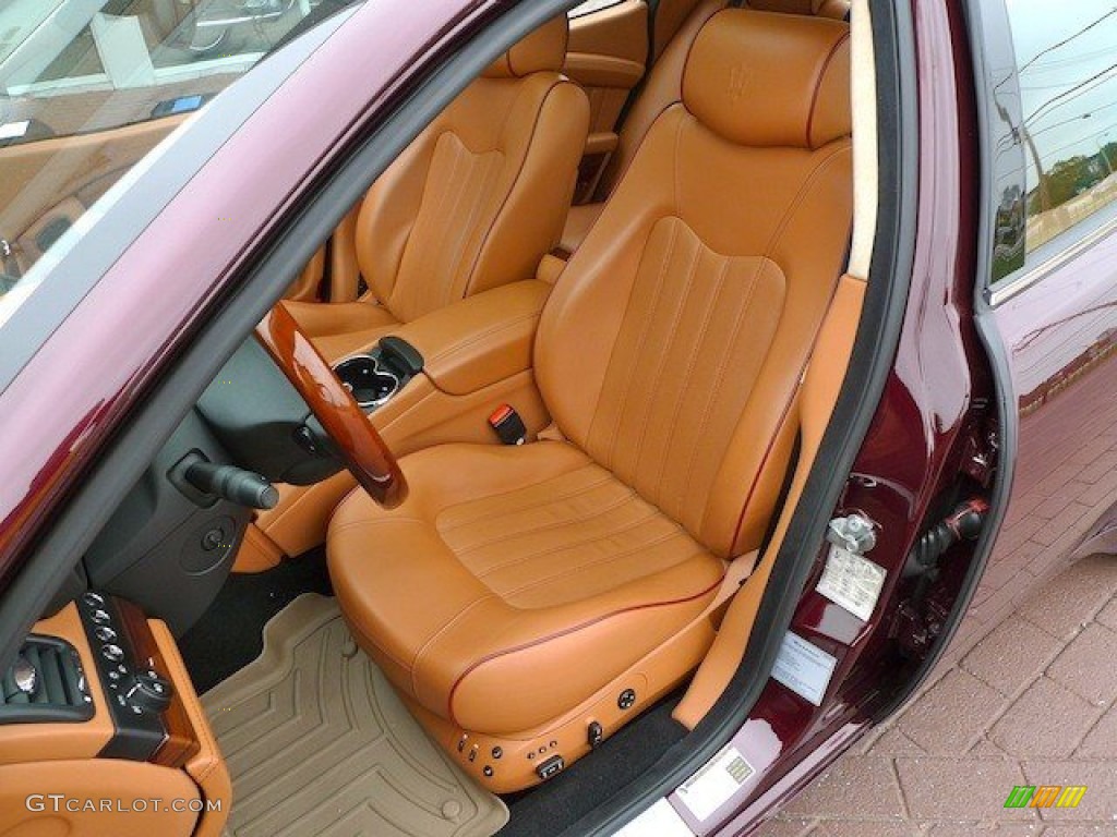 2007 Maserati Quattroporte Standard Quattroporte Model Front Seat Photos