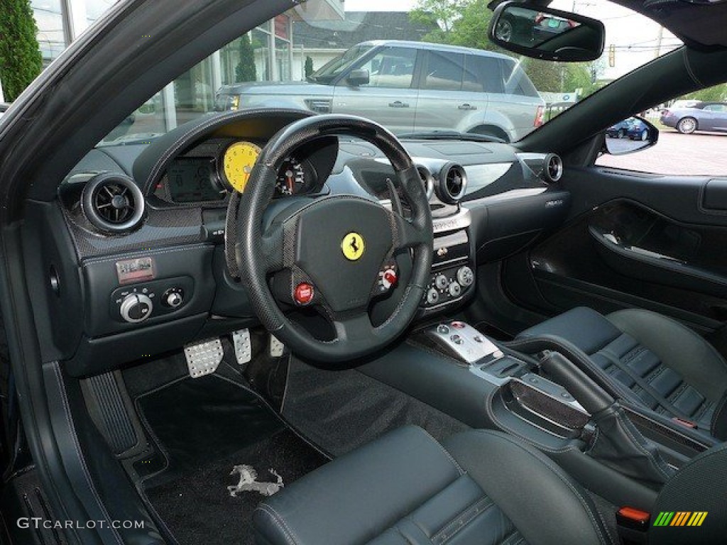 2009 Ferrari 599 GTB Fiorano HGTE Black Dashboard Photo #64792797