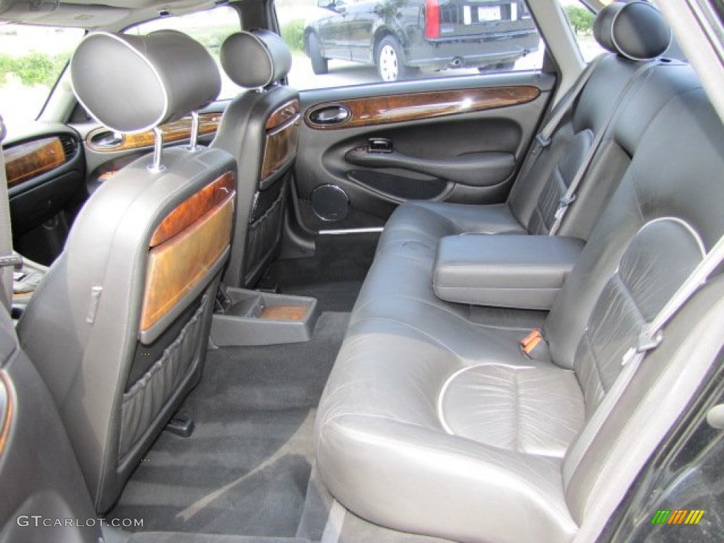 2001 Jaguar XJ Vanden Plas Supercharged Rear Seat Photo #64792818