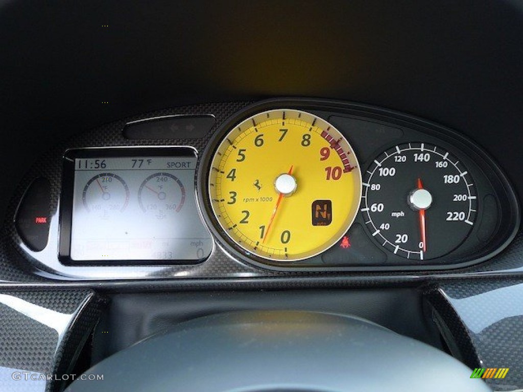 2009 Ferrari 599 GTB Fiorano HGTE Gauges Photo #64792875
