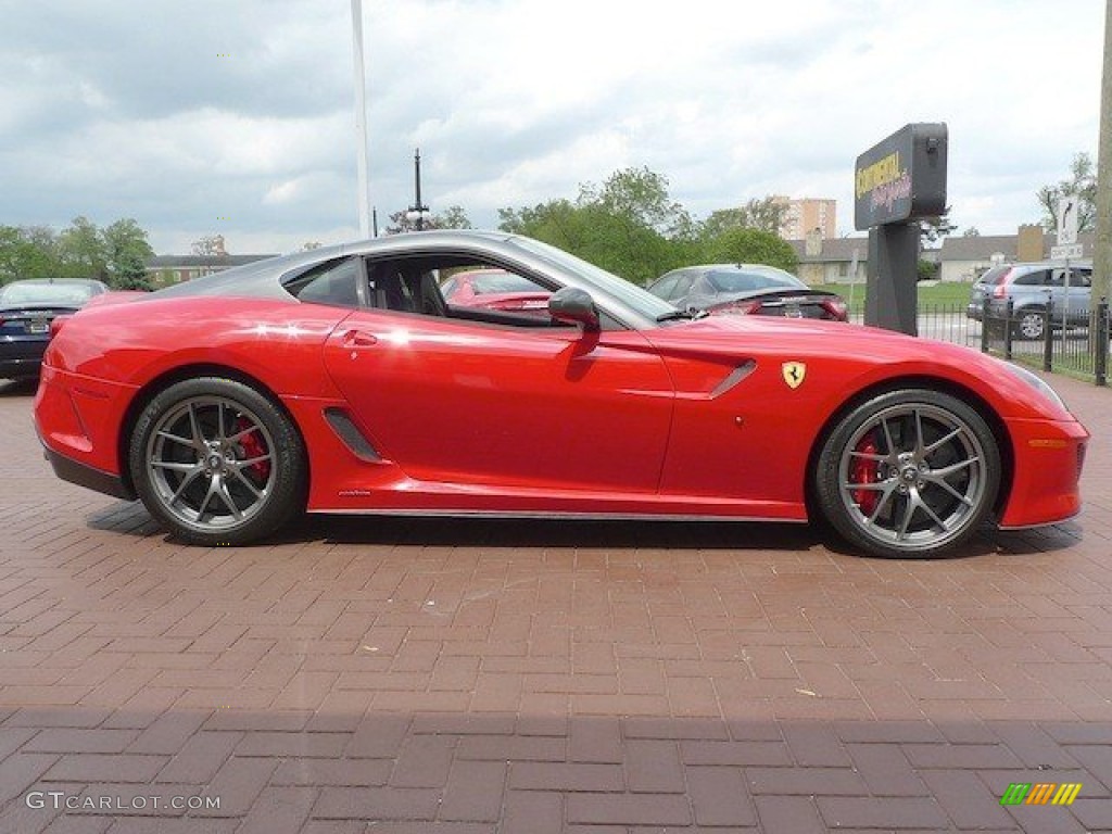 2011 599 GTO - Rosso Corsa (Red) / Black photo #9