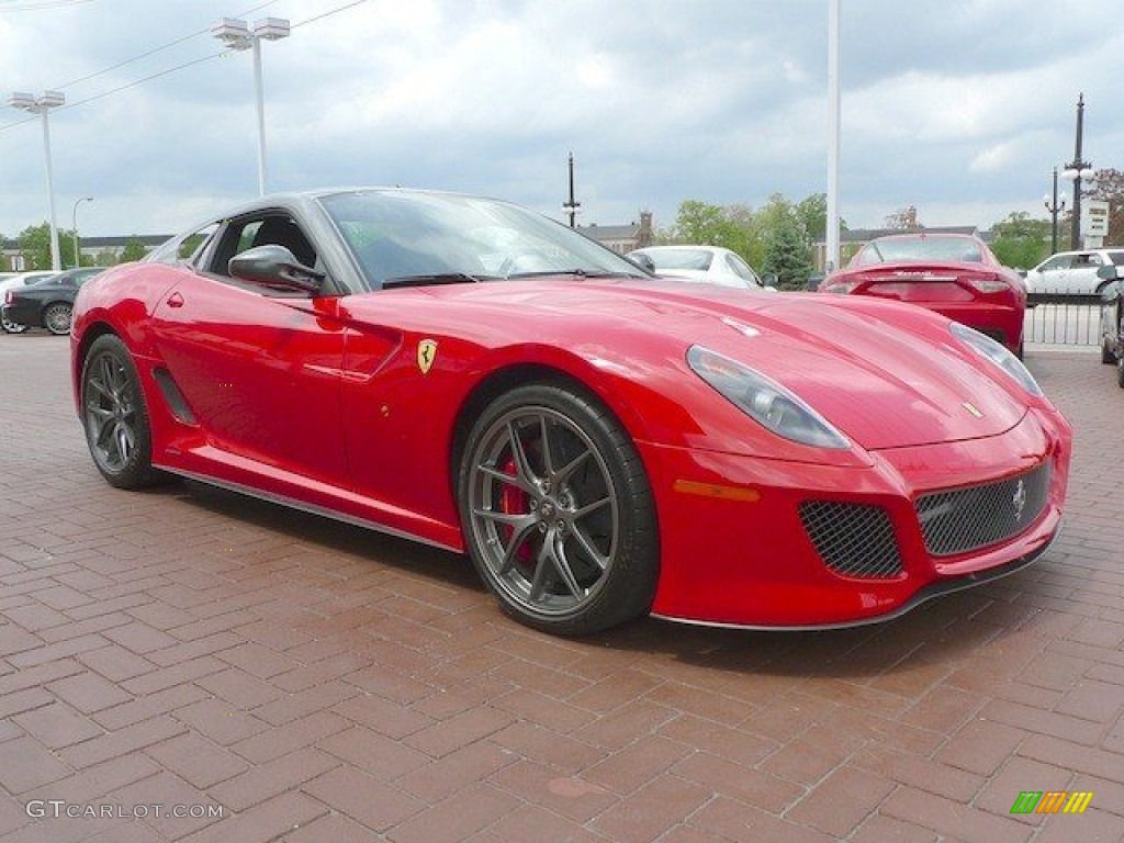 2011 599 GTO - Rosso Corsa (Red) / Black photo #10