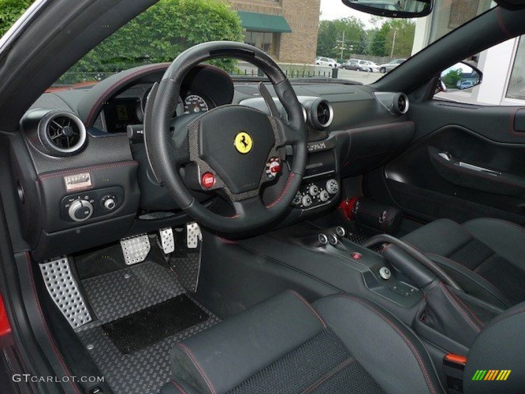 Black Interior 2011 Ferrari 599 GTO Photo #64793088