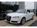 Ibis White - A4 2.0T quattro Cabriolet Photo No. 1
