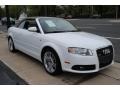 Ibis White - A4 2.0T quattro Cabriolet Photo No. 7