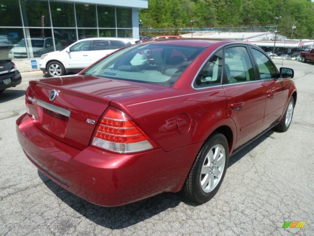 Vivid Red Metallic 2006 Mercury Montego Luxury AWD Exterior Photo #64794114