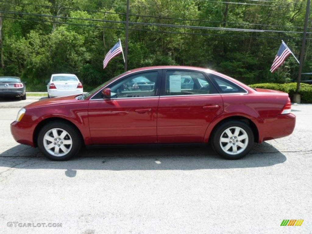Vivid Red Metallic 2006 Mercury Montego Luxury AWD Exterior Photo #64794135