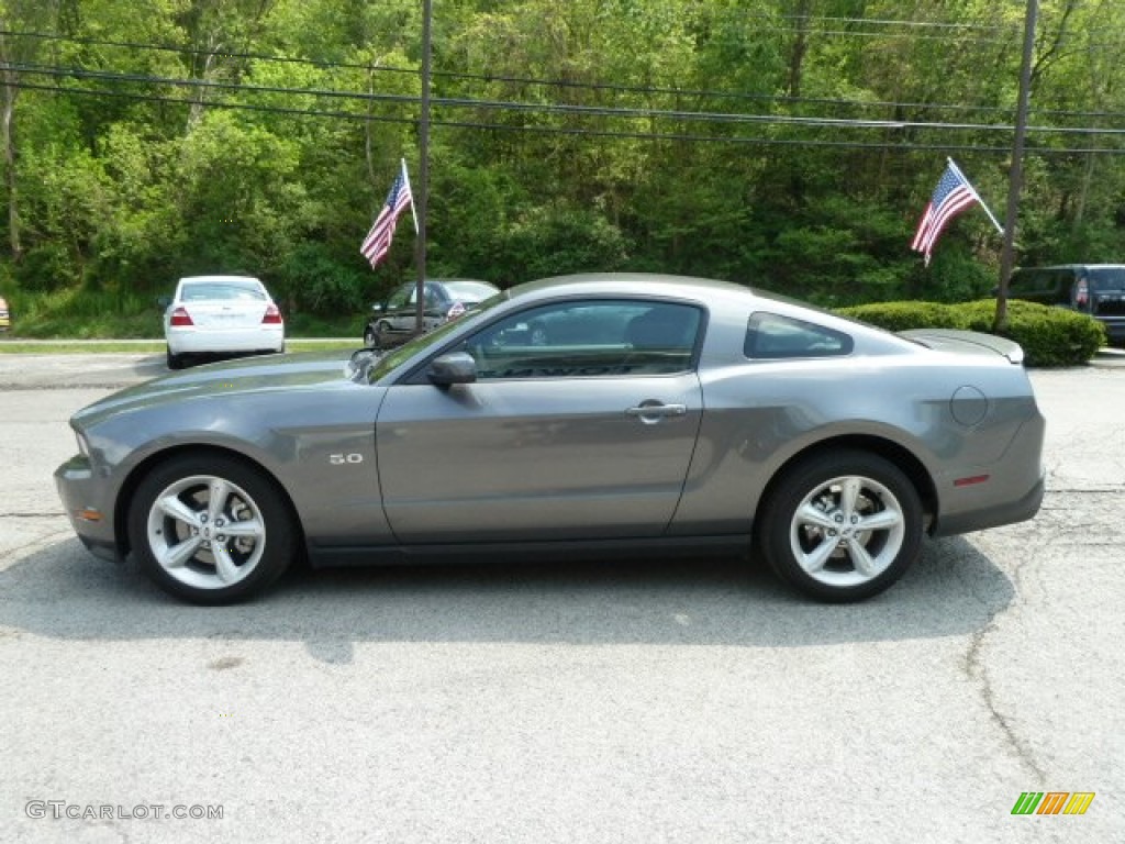 2012 Mustang GT Coupe - Sterling Gray Metallic / Charcoal Black photo #5