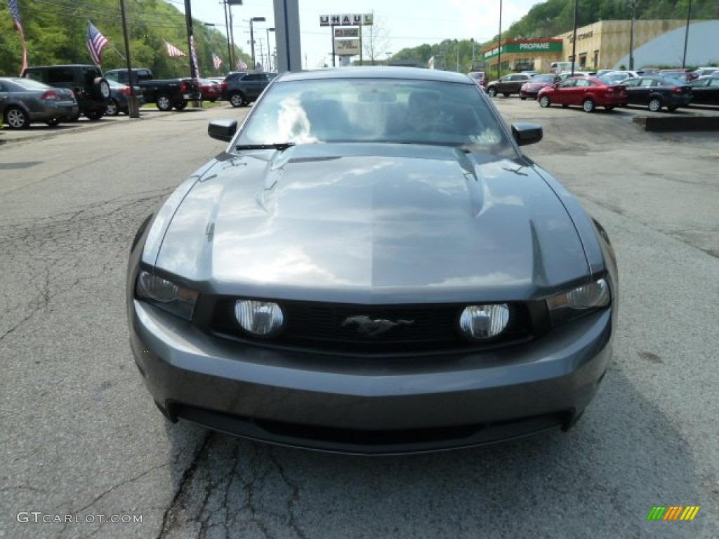 2012 Mustang GT Coupe - Sterling Gray Metallic / Charcoal Black photo #7