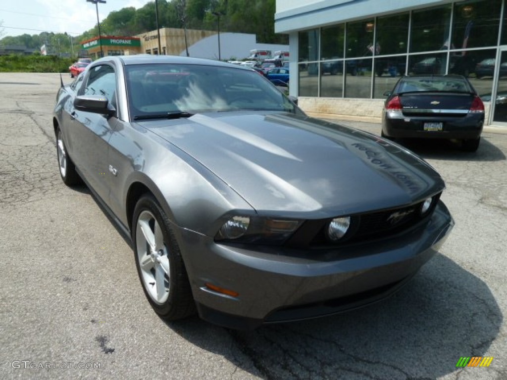 2012 Mustang GT Coupe - Sterling Gray Metallic / Charcoal Black photo #8