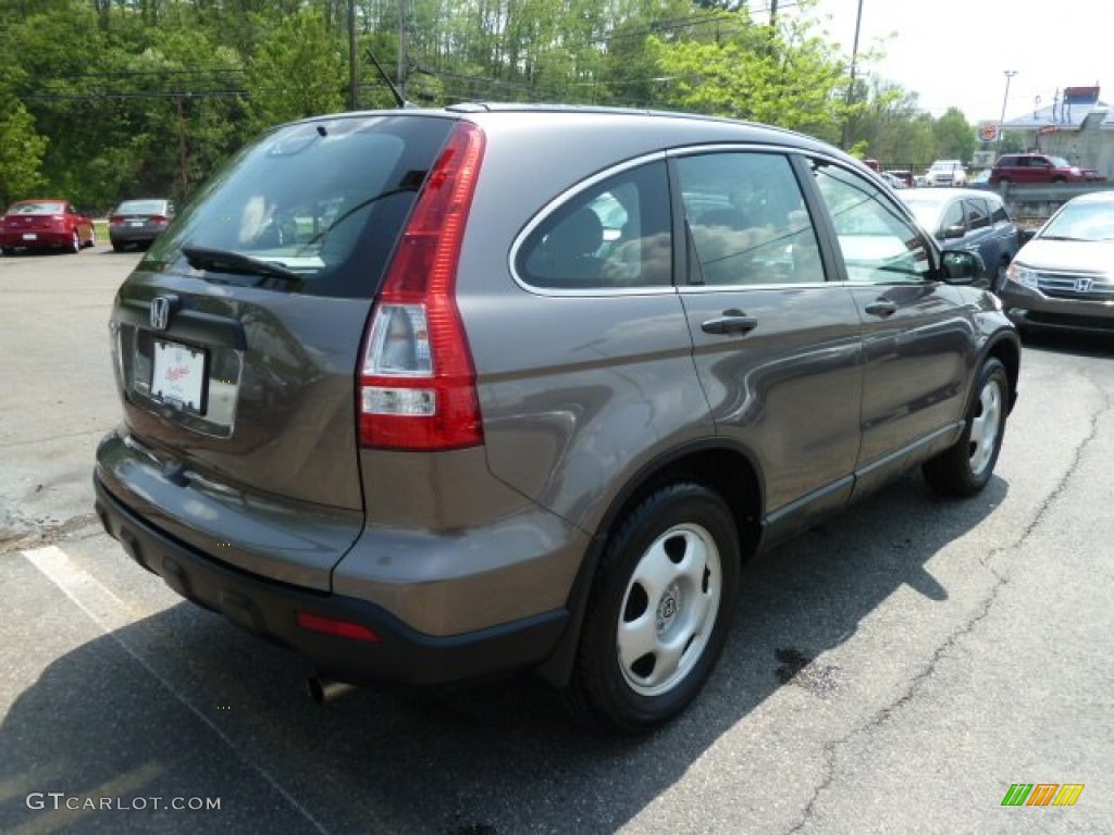 2009 CR-V LX 4WD - Urban Titanium Metallic / Black photo #5