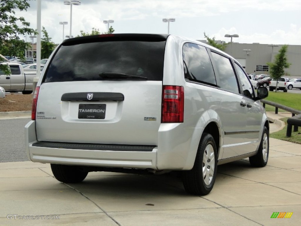 2008 Grand Caravan SE - Bright Silver Metallic / Medium Slate Gray/Light Shale photo #5