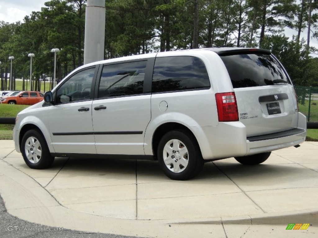 2008 Grand Caravan SE - Bright Silver Metallic / Medium Slate Gray/Light Shale photo #6