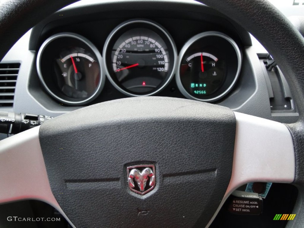 2008 Grand Caravan SE - Bright Silver Metallic / Medium Slate Gray/Light Shale photo #15