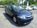 2009 Royal Blue Pearl Honda Civic DX-VP Sedan  photo #7