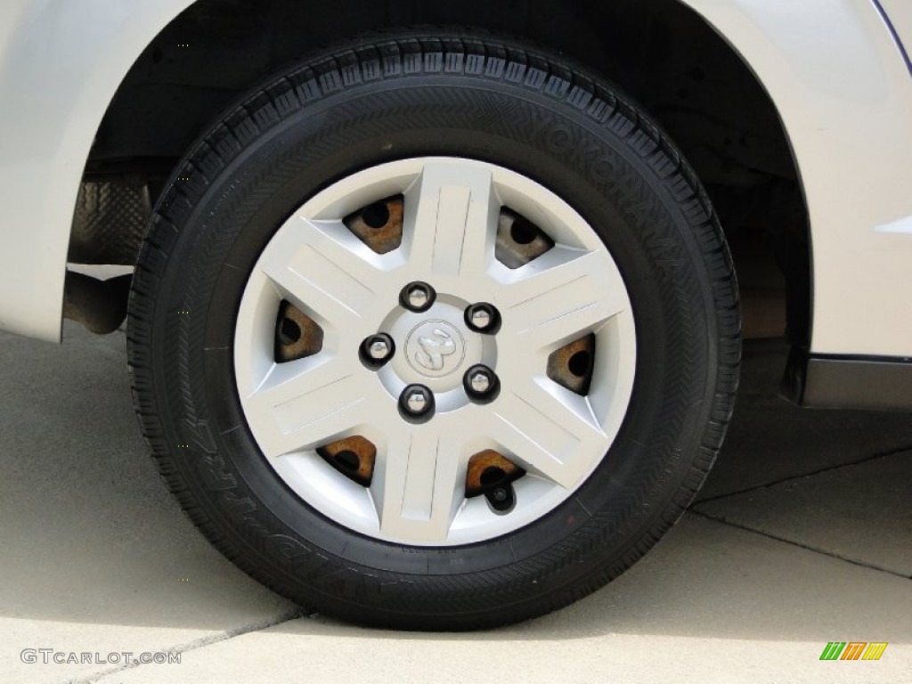 2008 Grand Caravan SE - Bright Silver Metallic / Medium Slate Gray/Light Shale photo #32