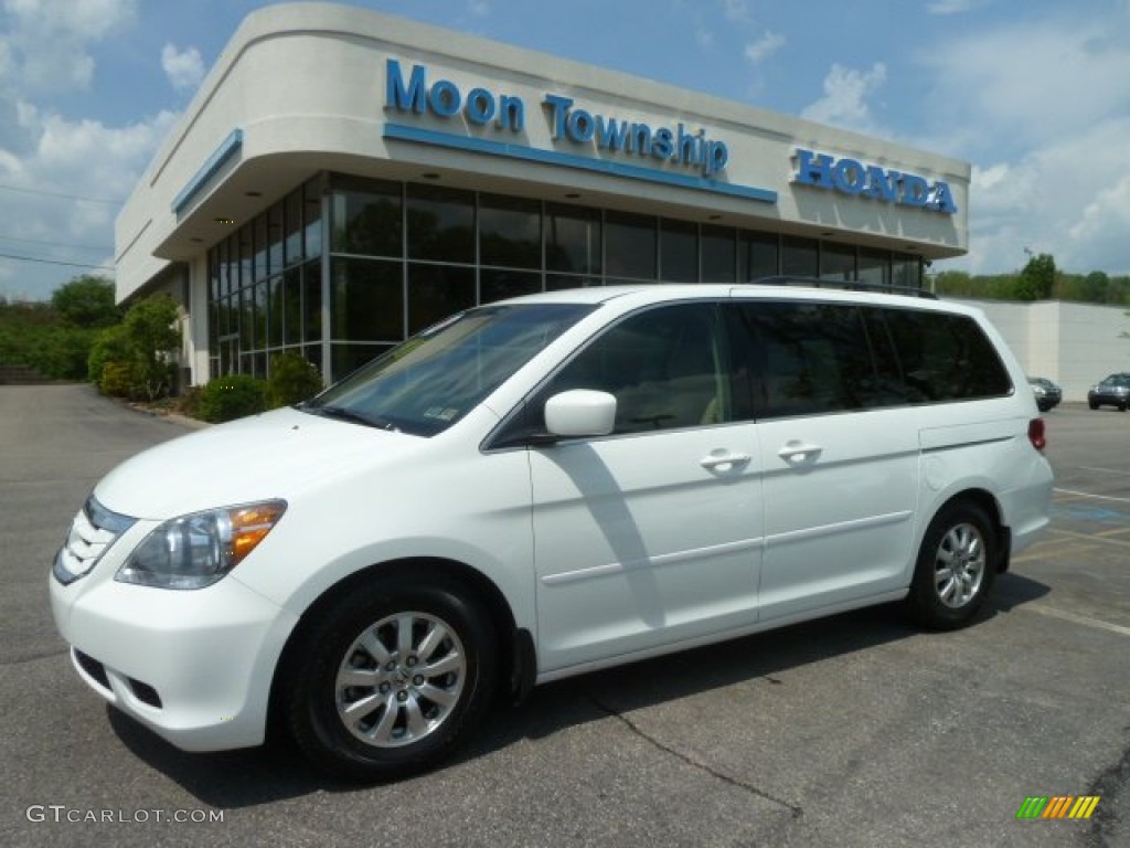 2010 Odyssey EX - Taffeta White / Beige photo #1