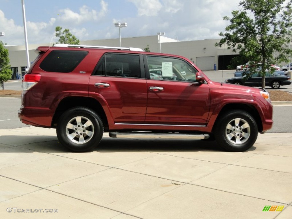2010 4Runner SR5 4x4 - Salsa Red Pearl / Sand Beige photo #4