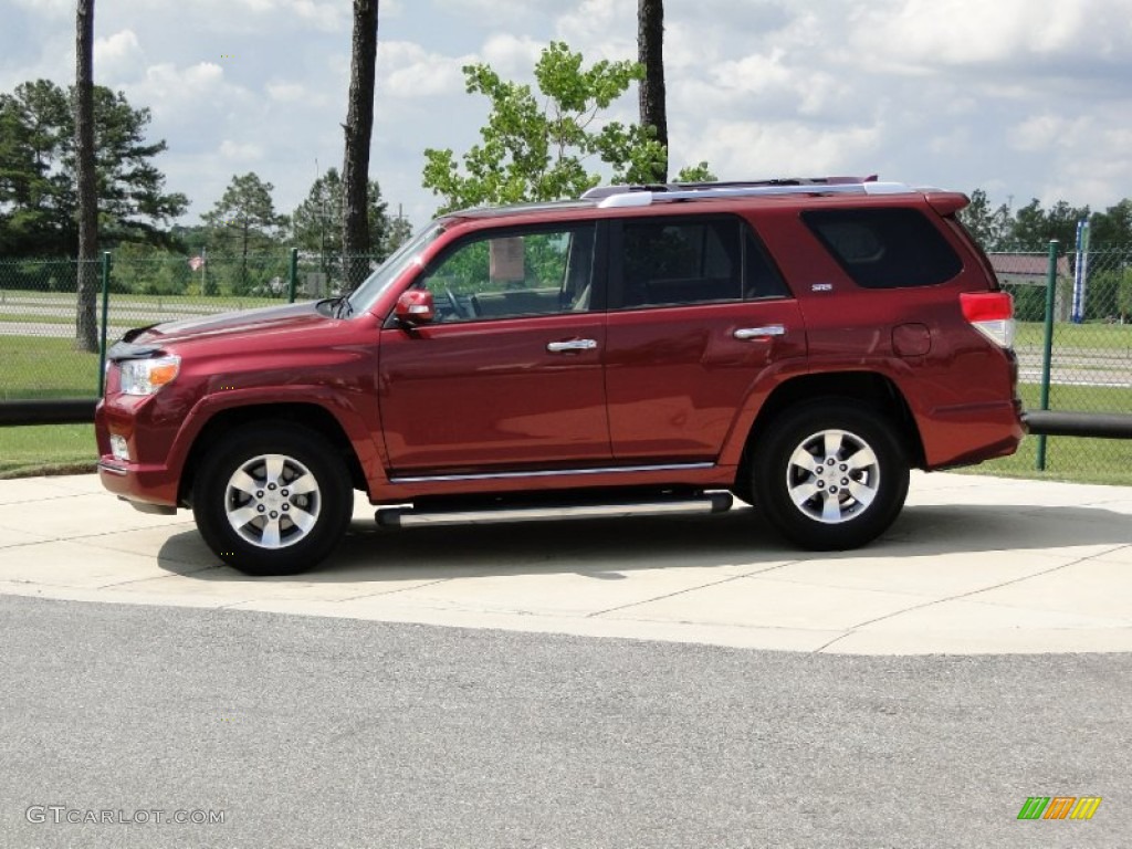 2010 4Runner SR5 4x4 - Salsa Red Pearl / Sand Beige photo #8