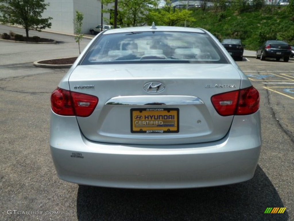 2009 Elantra GLS Sedan - Quicksilver / Gray photo #3