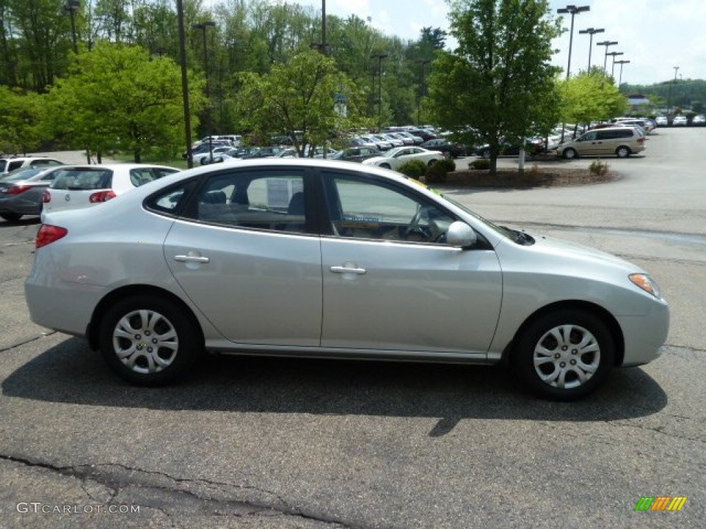 2009 Elantra GLS Sedan - Quicksilver / Gray photo #5