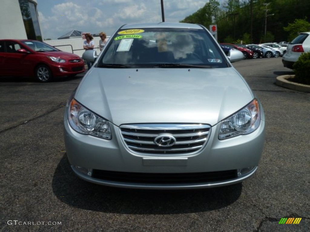 2009 Elantra GLS Sedan - Quicksilver / Gray photo #7