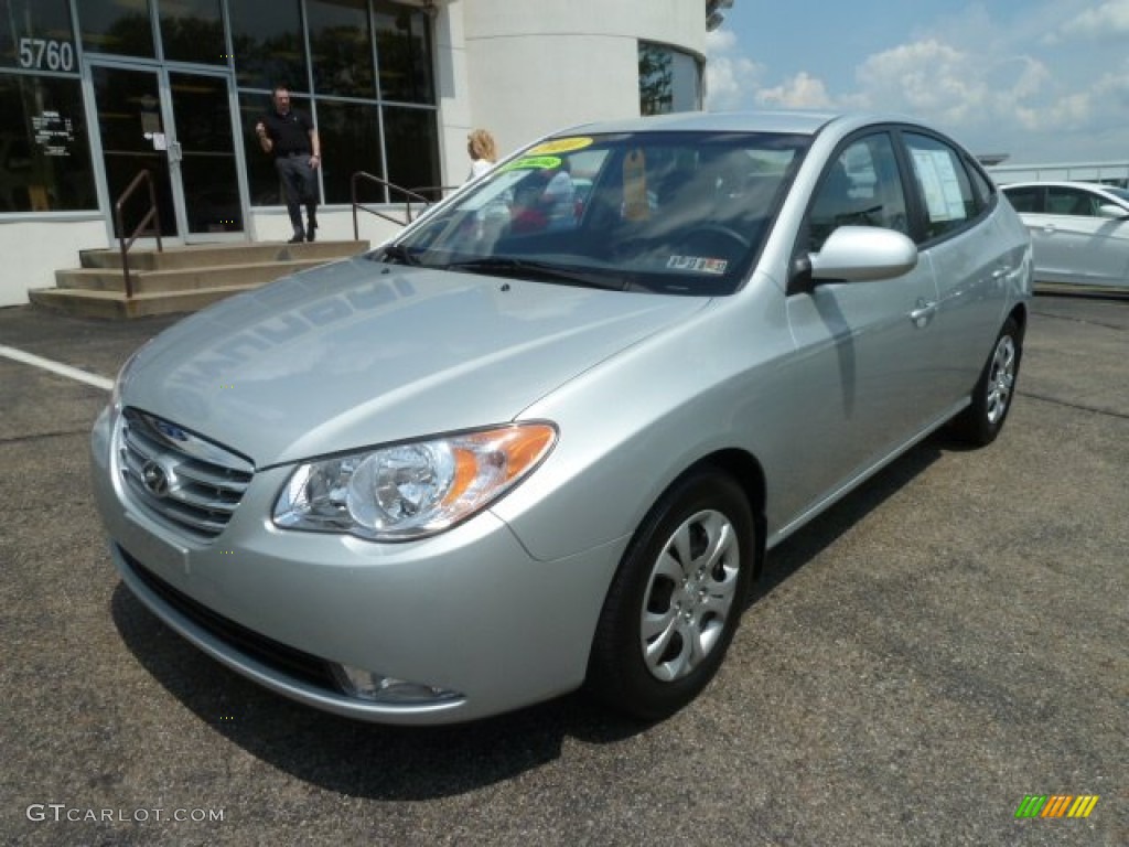 2009 Elantra GLS Sedan - Quicksilver / Gray photo #8